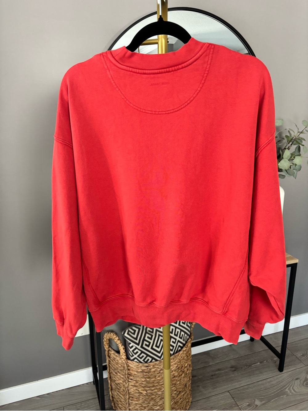 Anine Bing Jaci 'ANINE BING SPORT' Pullover Crewneck Sweatshirt - Picture 9 of 10
